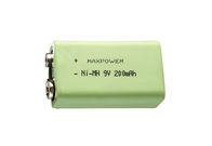 UL del CE del paquete de aolla de las baterías recargables de 9V 250mAh NIMH