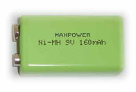 UL del CE del paquete de aolla de las baterías recargables de 9V 250mAh NIMH