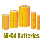 Baterías AAA300MAH, poder de NiCd de la copia de seguridad de baterías recargables