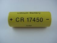 Estabilidad CR17450 2000mAh 3.0V Li-mno2 de la batería primaria del contador del agua alta