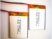 Batería recargable 3,7 V 353040 370mah del polímero de la ión de litio del dispositivo eléctrico con la UL de los CB del kc