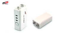vida de ciclos del IEC 500 de las baterías recargables UN38.3 MSDS de la ión de litio de 9V 550mAh USB