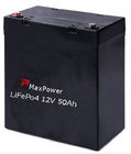 Arrancador solar UPS rv del coche del almacenamiento ESS de la batería del litio LiFePo4 de IP55 12V 50Ah
