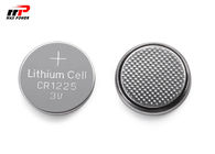 Tipo primario 50mAh de la moneda del botón de la pila del dióxido del manganeso de la batería de litio CR1225