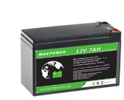 batería del litio LiFePo4 de 89.6wh IP55 12V 7Ah 7.2Ah para la luz solar