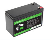batería del litio LiFePo4 de 89.6wh IP55 12V 7Ah 7.2Ah para la luz solar