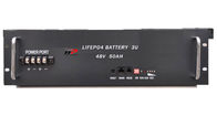 Batería del litio Lifepo4 del poder 3U 2560wh 48V 50Ah ESS de UPS