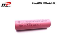 BIS IEC2133 de Ion Batteries With del litio de 2200mAh 3.7V 18650