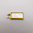 Li Polymer Battery plástico de aluminio 752950 1200mah 0.2C con UL IEC62133