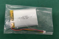 Batería recargable GPS del polímero de litio IEC62133 523450 3.7V 1000mAh