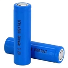 14500 batería recargable Li Iron Phosphate Battery 3.2V 600mAh del litio Lifepo4