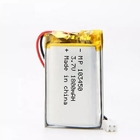 103450 célula de batería del polímero de litio de la batería de Lipo del poder más elevado de 1800mAh 3.7V