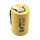 célula de batería sub recargable de las baterías 1200mAh C Nicd de NiCd del tamaño de 1.2V 4/5SC