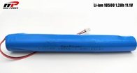 Litio Ion Rechargeable Battery Pack 1200mAh 11.1V de NCR 18500 para el escáner de la seguridad