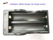 2 exhibición llevada inteligente del cargador de batería de las ranuras 18650 rápidamente que carga el CE kc de la UL