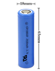 batería recargable de litio de 3.7V 2500mAh batería de iones de litio de carga rápida 18650