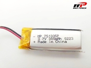 batería del polímero del li de 300mAh 3.7V para la electrónica usable de Bluetooth
