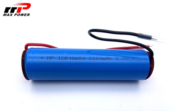 2300mAh 18650 3.7V Baterías recargables de iones de litio Resistencia a altas temperaturas