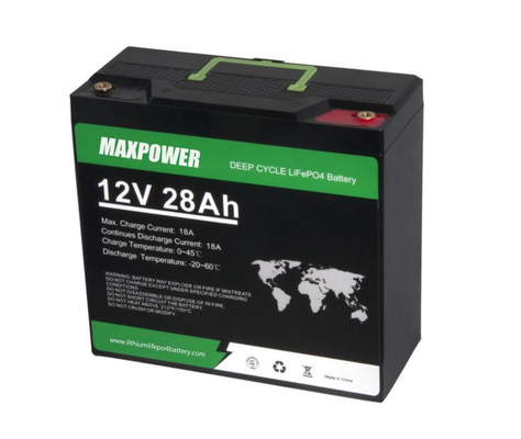 Ciclo profundo Recargable de iones de litio Lifepo4 Batería 12V 12.8V 24V 6ah 7ah 9ah 12ah 14ah 28ah 30ah