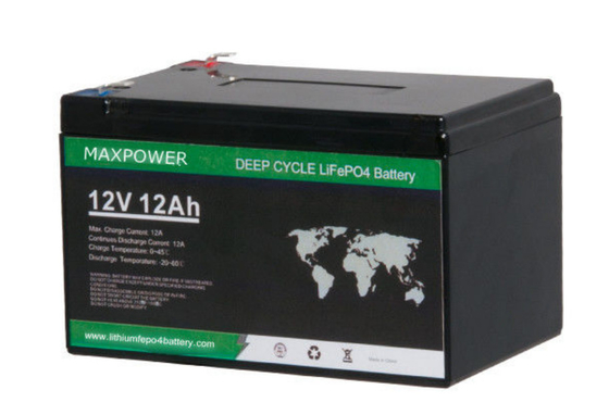 Ciclo profundo Recargable de iones de litio Lifepo4 Batería 12V 12.8V 24V 6ah 7ah 9ah 12ah 14ah 28ah 30ah