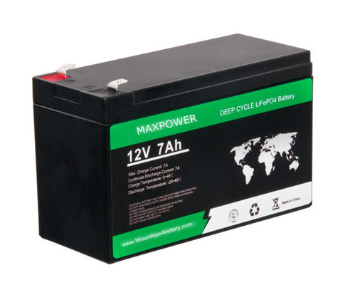 Ciclo profundo Recargable de iones de litio Lifepo4 Batería 12V 12.8V 24V 6ah 7ah 9ah 12ah 14ah 28ah 30ah