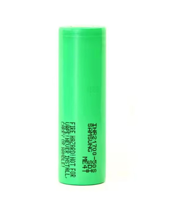 Batería de litio de grado A 21700 de alta descarga 21700 3.6V 5000mAh INR21700-50S Descarga máxima 45A