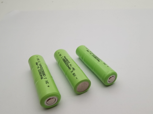 UL 3.6V 200mAh NIMH Baterías recargables 1/3BBB paquete de baterías NIMH personalizado listo para usar