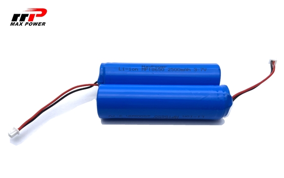 2500mAh 18650 3.7V Baterías recargables de iones de litio Uso de GPS