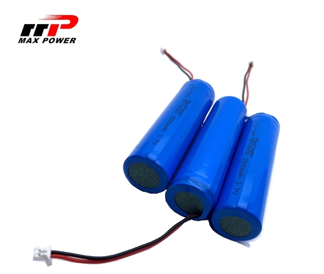 2500mAh 18650 3.7V Baterías recargables de iones de litio Uso de GPS