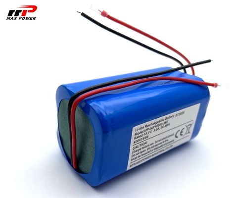 Paquete de batería de iones de litio de 14,4 V 18650 3500 mAh para robot de limpieza y aspiradora