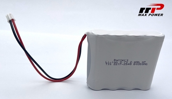 Paquete de baterías de iones de litio 14500 de 3,7 V 2400 mAh para GPS de amplio rango de temperatura -40°C-80°C