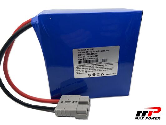 Paquete de baterías recargables de litio LiFePO4 de 25,6 V 15 Ah 384 Wh para SAI