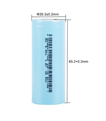 26650 Lithium Ion Battery 7000mAh High Capacity Low Temperature (-40℃) Rechargeable NMC Cell