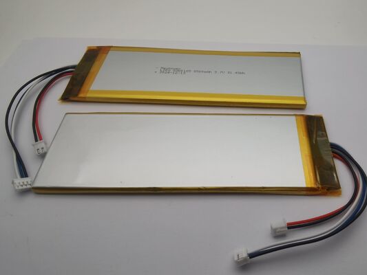 Batería de polímero de litio de 8500 mAh con IC de medidor de gas, paquete de batería LiPolymer 5960165 3.7V 8.5AH