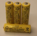 UL cilíndrica de las baterías recargables AA900mAh de 1.2V NICD