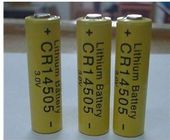 Batería 1800mAh, baterías de CR14505 3.0V Li-mno2 de litio de la cámara