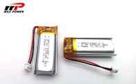 Batería recargable del polímero de litio 300mAh de MSDS 3.7V 701435