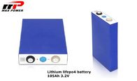 Célula del fosfato de la UL de los CB de la batería kc del litio LiFePO4 de PSE 3.2V 105Ah