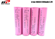 BIS IEC2133 de Ion Rechargeable Batteries With del litio de 2200mAh 3.7V 18650