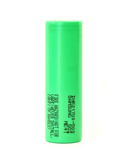Batería de litio de grado A 21700 de alta descarga 21700 3.6V 5000mAh INR21700-50S Descarga máxima 45A