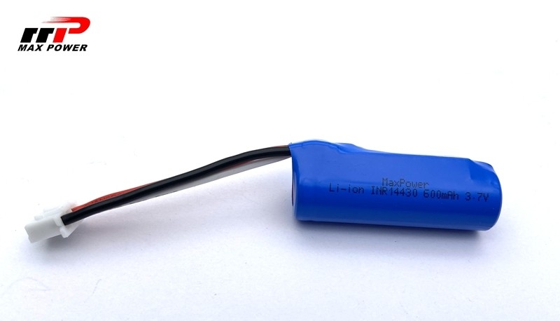 14430 3.7v 600mAh 10C Batería de iones de litio recargable de alta potencia con UL KC CB PSE