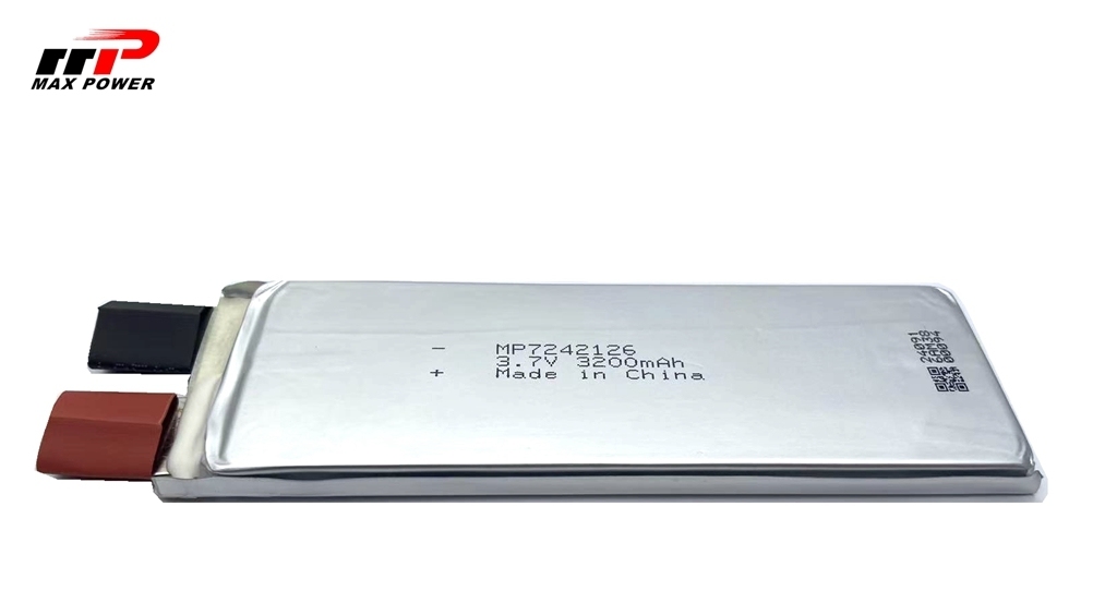 Paquete de batería de polímero de iones de litio de alta velocidad para dron 7242126 3200mah 3.7V