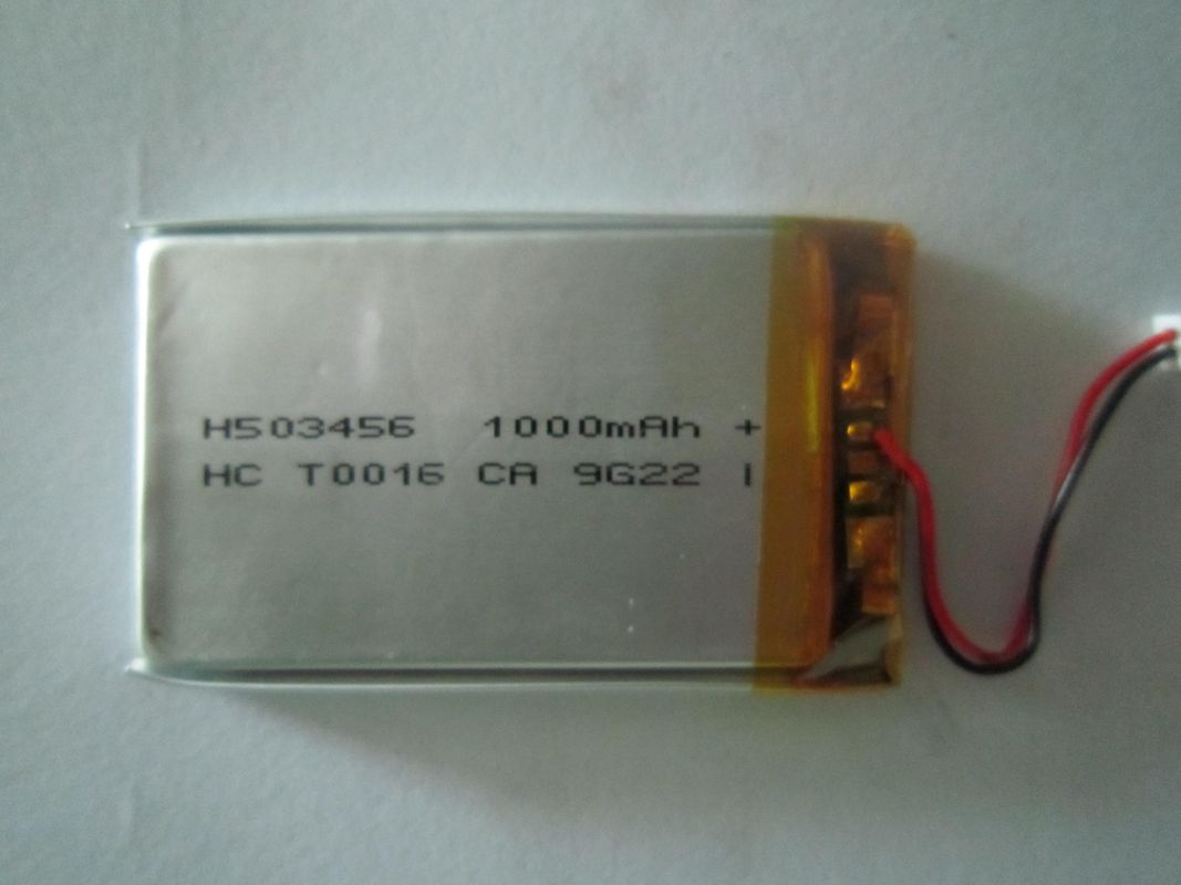 Alta batería del polímero de la descarga 3.7V, baterías de litio recargables