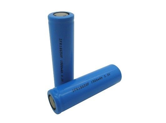 18650 alumbrado de seguridad de la batería 1500mAh del litio LiFePO4 3.2V