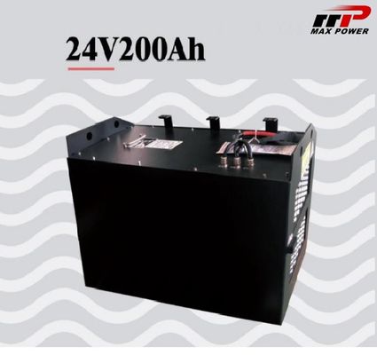 batería recargable del ciclo profundo de la carretilla elevadora de la batería del litio LiFePO4 de 24V 200AH
