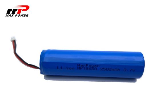 2500mAh 18650 3.7V Baterías recargables de iones de litio Uso de GPS