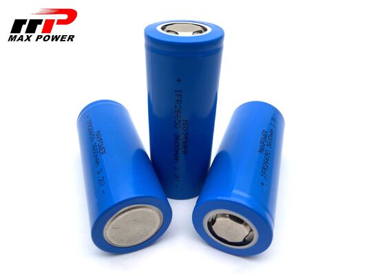 26650 3600mAh 3.2V Batería de litio LiFePO4 2000 veces vida útil del ciclo