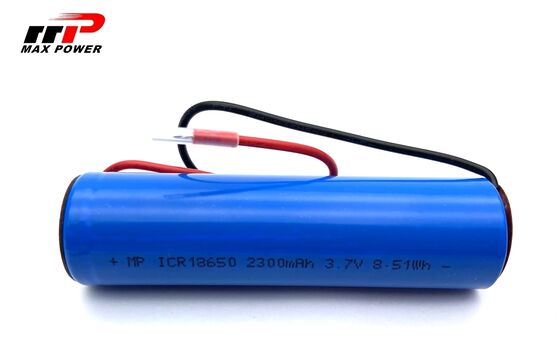 2300mAh 3.7V 18650 Baterías de Iones de Litio CB CE BIS IEC2133 CB