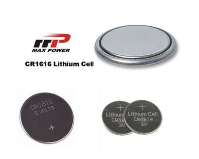 Batería de litio primaria no tóxica de CR1616 3.0V LiMnO2 50mAh para las tarjetas de la música
