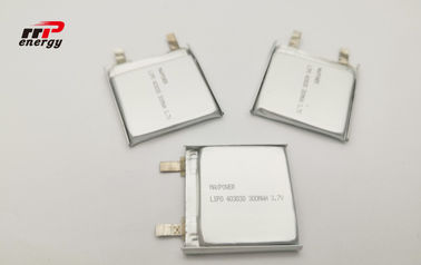BIS kc MSDS UN38.3 de los CB del IEC de la batería del polímero de litio de 3.7V 300mAh